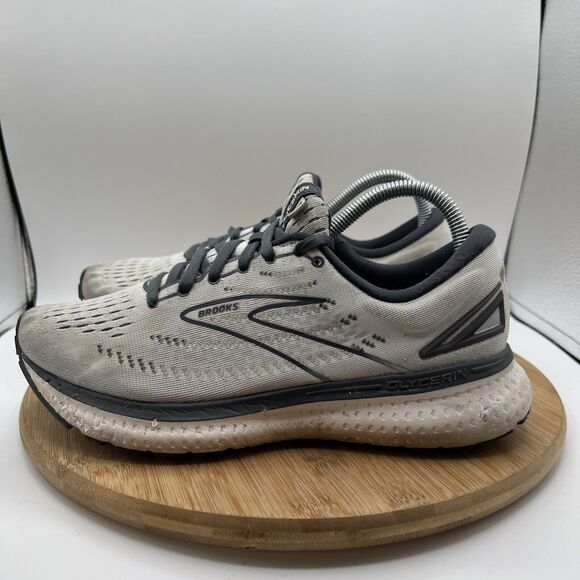 Brooks Shoes - Brooks Glycerin 18 Women's Size 9 B Running Shoes Sneakers Gray 1203431B085